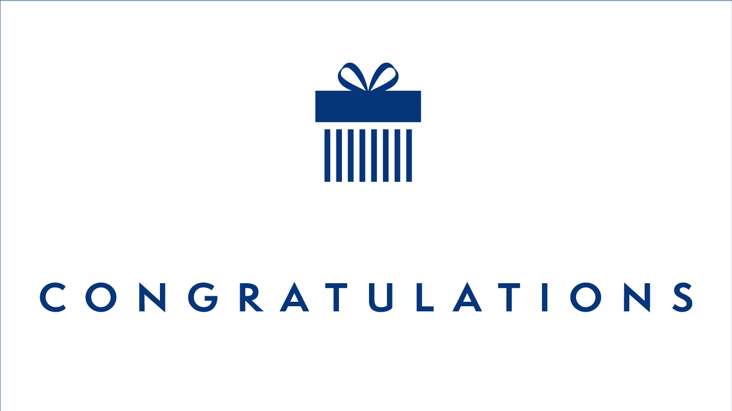 Gift Card- Congratulations